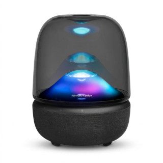 اسپیکر بلوتوثی هارمن کاردن مدل Aura Studio 5، با توان خروجی 160 وات، دارای نور RGB و سابووفر 143 میلیمتری، قابل حمل